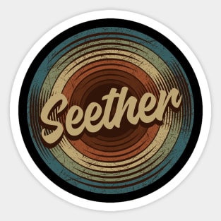 Seether Vintage Vinyl Sticker